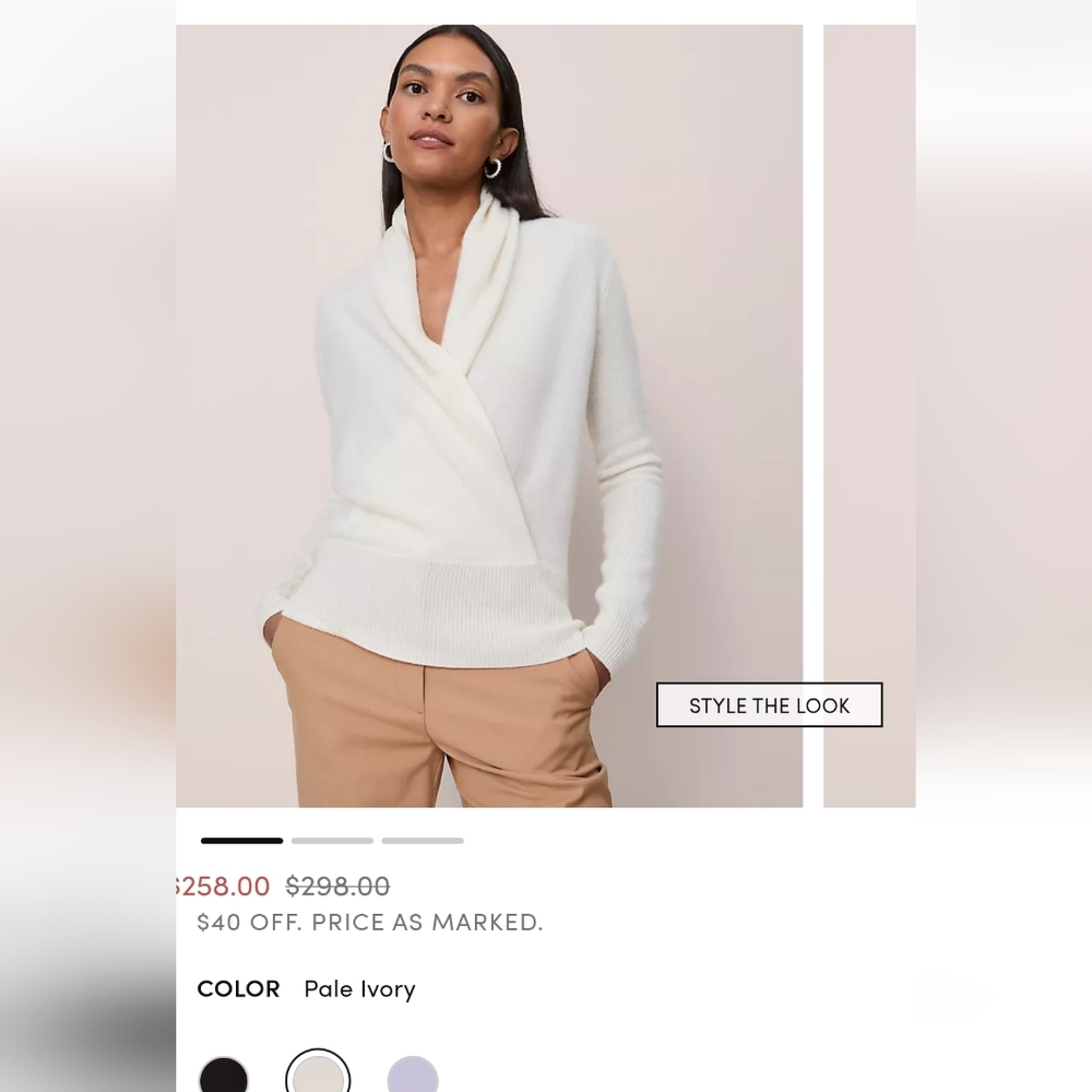 Ann Taylor Cashmer Sweater